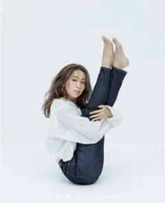 YANUK ヤヌーク　リニューアル　ベスティ　ブルー　ワンウォッシュ　23