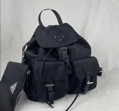 PRADA プラダ リュック バックパック 三角ロゴプレート ナイロン