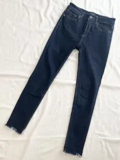 JEANASIS デニムクラッシュスキニーパンツS