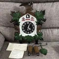 新品！ 鳩時計正時打ち　壁掛け時計 掛け時計 アンティーク レトロ