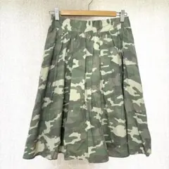 美品✦FRAMES RayCassin 迷彩フレアスカート M カモフラカーキのサムネイル