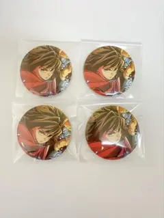 鬼滅の刃 無限城 キービジュアル 缶バッジ 冨岡義勇 4個