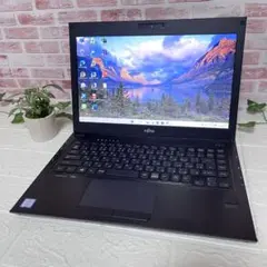 ★中古富士通SSD128GB メモリ8GB★U537 カメラ ノートPC140