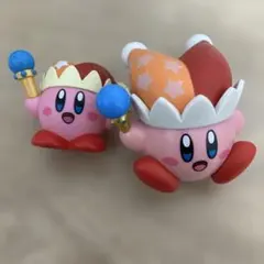 星のカービィ　ゆらゆらマスコット　ソフビパペットマスコット　ビーム