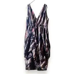 H&M エスニック柄ワンピース ノースリーブドレス