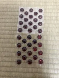 NARUTO ナルト 疾風伝 GiGO 写輪眼ぷっくりシール 2種セット