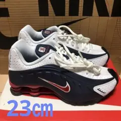 NIKE レディース ジュニア スニーカー ショックスSHOX R4 23cm