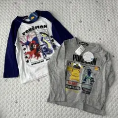 【7956】ポケモン　ロンT 2枚セット　110cm 新品