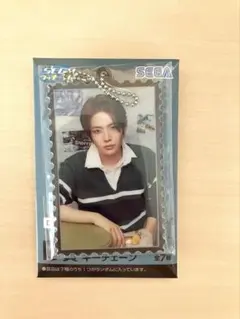 ENHYPEN ヒスン ラッキーく じ切手風キーチェーン