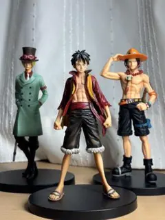 ワンピース フィギュアセット ルフィ エース ロー