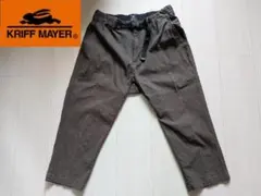 KRIFF MAYER◆クロップドパンツ◆アースカラー系◆ウエスト調整可能のサムネイル