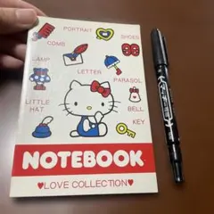 ハローキティ レトロ ノート 1976年 サンリオ