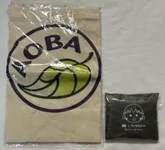 【未使用 未開封】 エコバッグ　食品館あおば　AOBA/K's ちびまる子　2点