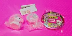 サンリオキャラクターズクッキー缶チャーム　マイメロディ　ガチャ