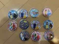 【未使用新品】ディズニー　刺繍　缶バッチ　11個