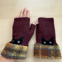 ねこ手袋　美品❣️