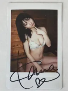 瀬戸環奈　サインチェキB 瀬戸環奈 チェキ ① グッズ 生写真 サイン - メルカリ