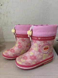 アンパンマン 防寒スノーブーツ レインブーツ 15cm