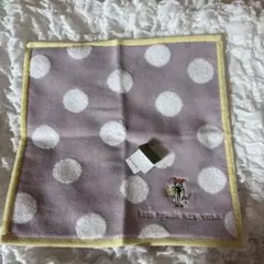 kate spade new york ハンカチ ドット 犬刺繍のサムネイル