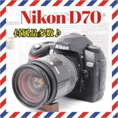 Nikon D70 一眼レフデビュー 28-80mm CCD スマホ転送OK - メルカリ