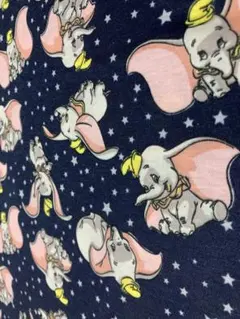 ダンボ ニット生地 ネイビー