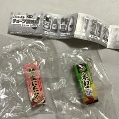 586 むにゅっと！チューブ調味料　マスコット