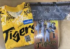 【未使用】タイガース ウル虎の夏 ユニフォーム、 レジェンドピンバッジ他