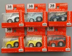 ニュービートル カブリオレ チョロQ No.38 6台セットのサムネイル