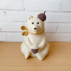 しろくま貯金箱 秋のお着替え3点 セット