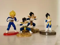 ベジータ ミニフィギュア　４点セット