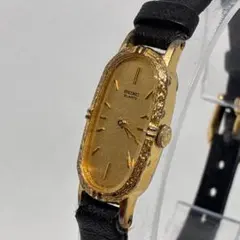 良品 稼働品 SEIKO セイコー レディース ヴィンテージ ゴールド 2針