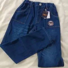 DOUBLE.B デニムパンツ ダークブルー