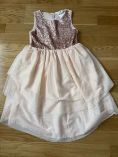 H&M スパンコール ドレス ピンク 140cmのサムネイル