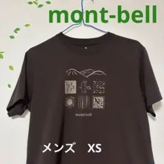 mont-bell 半袖Tシャツ ダークブラウン