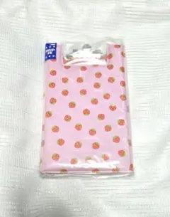新品未開封　バインダーメモ　いちご柄　イチゴ