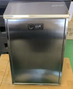 ダイヤル式 A4サイズ対応 ポスト ステンレス製　壁掛け 週刊ポスト 郵便ポスト