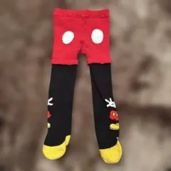 ディズニー ミッキー デザイン ベビータイツ 80〜90cm
