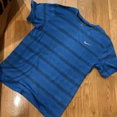 Nike DRI-FIT ストライプTシャツ Lサイズ
