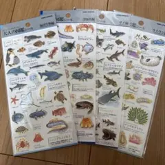 大人の図鑑シールセット