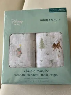Disney baby aden + anais おくるみ 2枚セット