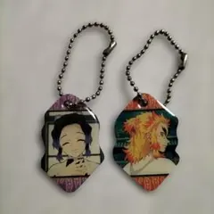 鬼滅の刃 無限列車 キーホルダー 煉獄杏寿郎 胡蝶しのぶ