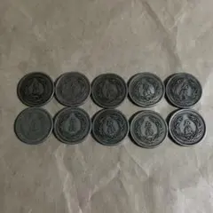 稲五銭 稲 5銭 白銅貨 明治38年1905年 近代白銅貨 流通並品 | 収集ワールド