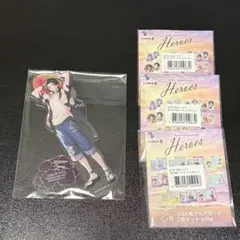 にじさんじ 佐伯イッテツ 海の家 アクスタ 缶バッジ クリアカード