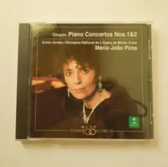 マリア・ジョアオ・ピリス演奏によるショパンのピアノ協奏曲第1番と第2番のCD