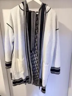 Christian Diorフード付きカーディガン