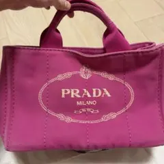 プラダ　カナパ　CANAPA ピンク