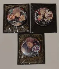 呪術廻戦 虎杖悠仁 缶バッジ セット