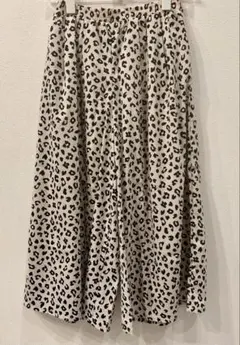 【子供用130】ヒョウ柄ガウチョパンツ