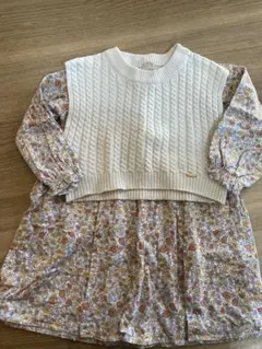 プティマイン　petit main ワンピース　ベスト　セット　110