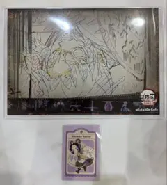 鬼滅の刃 ufotable cafe ランチョン＆秋まつりポストカード胡蝶しのぶ